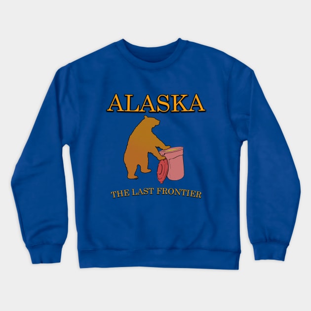 The truth about Alaska Crewneck Sweatshirt by Red Sand Hourglass